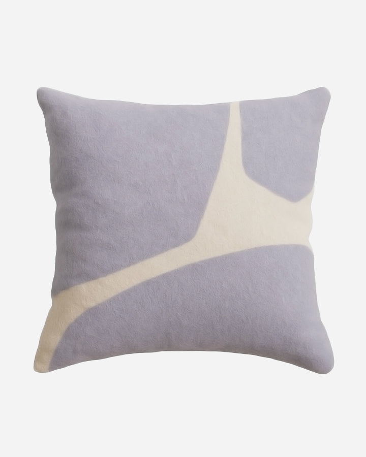 Huldra | Purple Cushion in 100% Organic Cotton