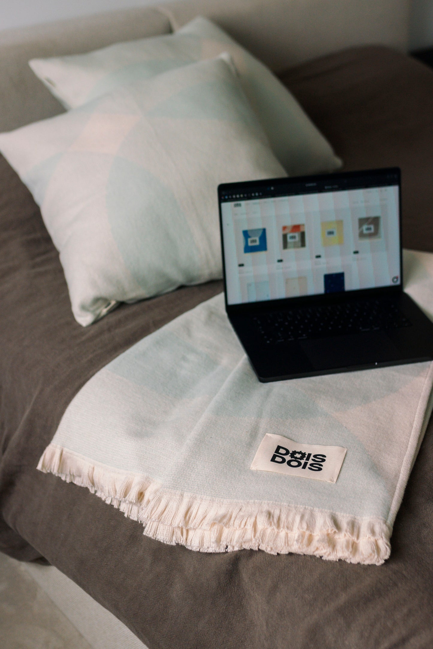 Vinterro | Mint Blanket in 100% Organic Cotton