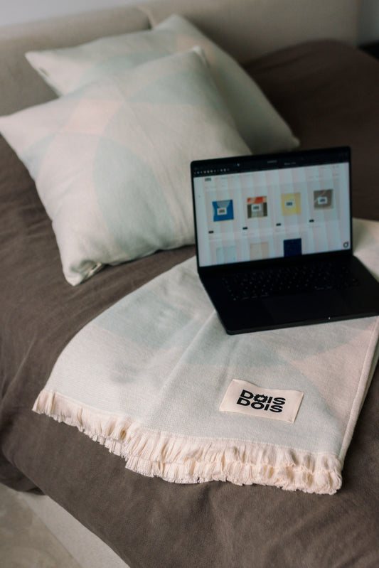 Vinterro | Mint Blanket in 100% Organic Cotton